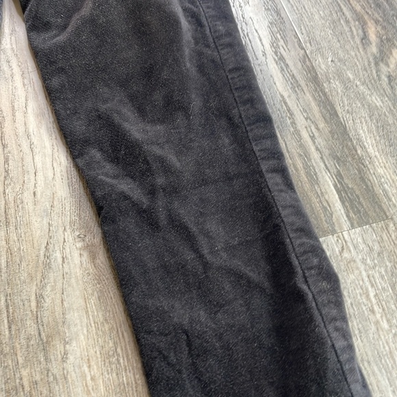 Gap Women’s Black Velvet True Skinny High Rise Pants, size 27R - Picture 7 of 10